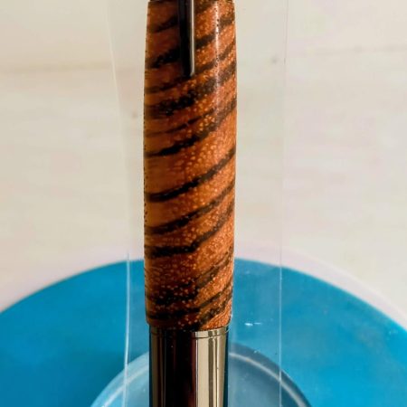 LEE ENFIELD style HANDCRAFTED WOOD TURNED PEN.