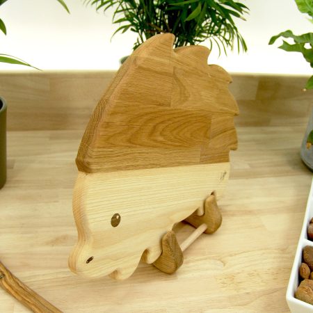Hedgehog Chopping Board - Oak & Ash Hand Made