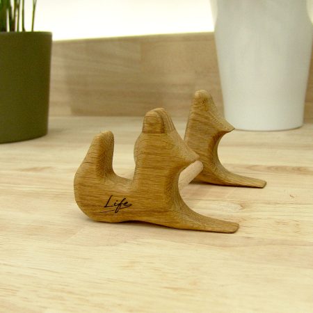 Hedgehog Chopping Board - Oak & Ash Hand Made