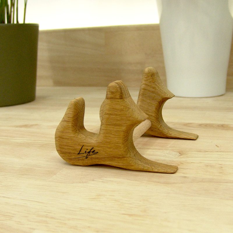 Hedgehog Chopping Board - Oak & Ash Hand Made