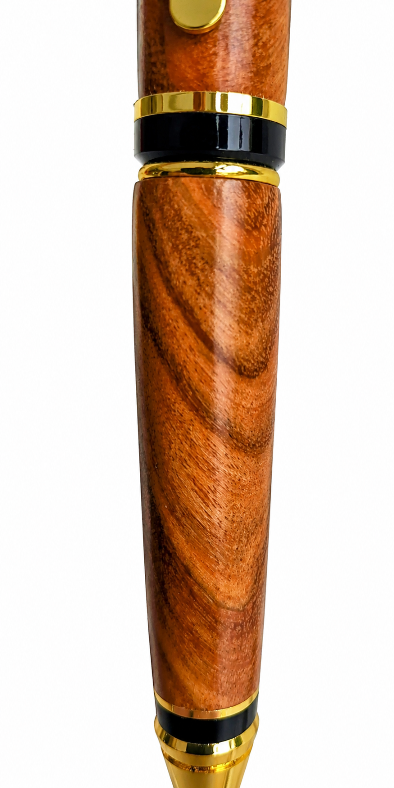Cigar pen with Xylia hardwood. Black refill.