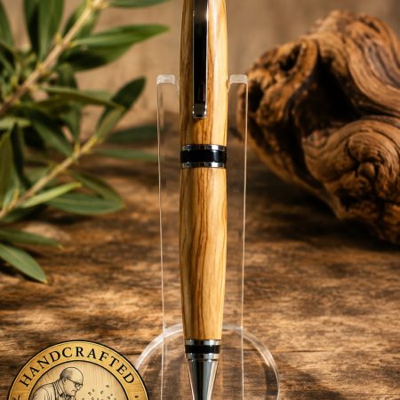 CIGAR TWIST PEN MADE USING SPANISH OLIVE WOOD