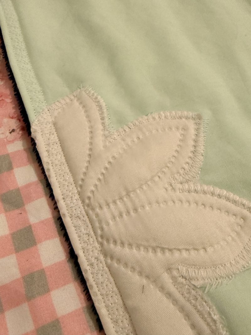 Handmade upcycled patchwork quilt/blanket