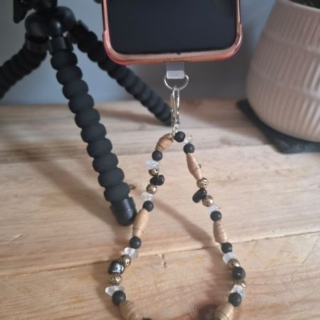 The Desert Obsidian Phone Strap