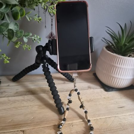 The Desert Obsidian Phone Strap