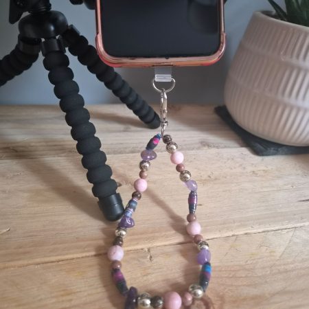 The Lilac Mulberry Phone Strap