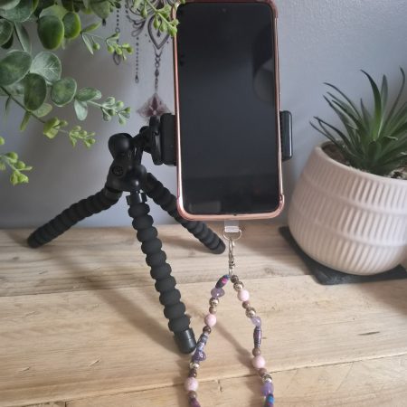 The Lilac Mulberry Phone Strap