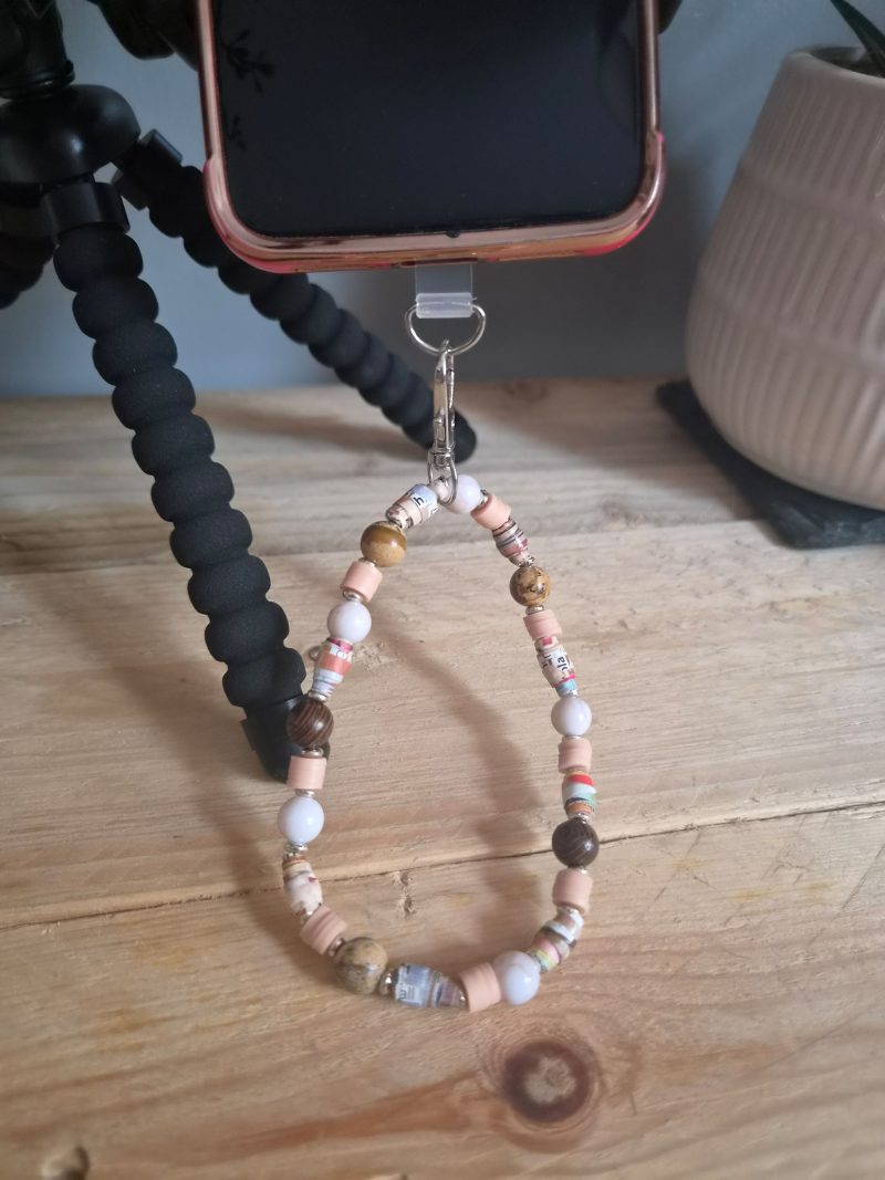 The Cocoa and Cream Phone Strap