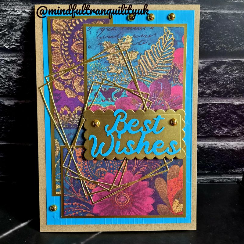 Bohemian Blessings Greetings Card | Abstract Joy Collection