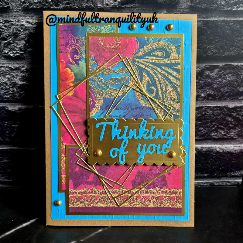 Bohemian Blessings Greetings Card | Abstract Joy Collection