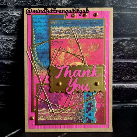 Bohemian Blessings Greetings Card | Abstract Joy Collection