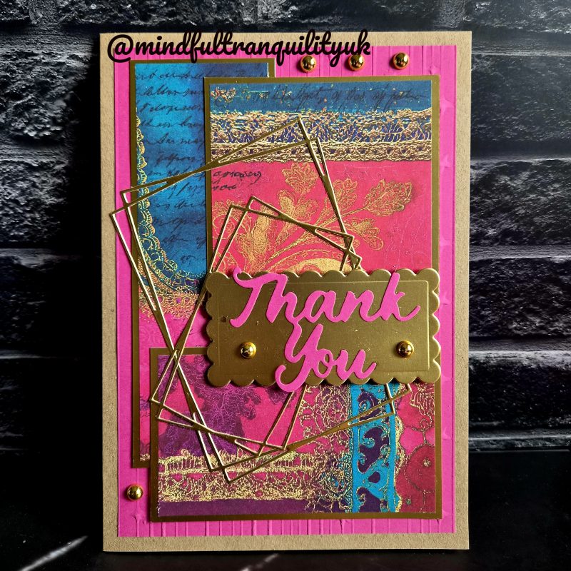 Bohemian Blessings Greetings Card | Abstract Joy Collection