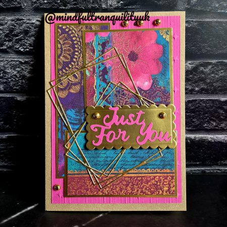 Bohemian Blessings Greetings Card | Abstract Joy Collection