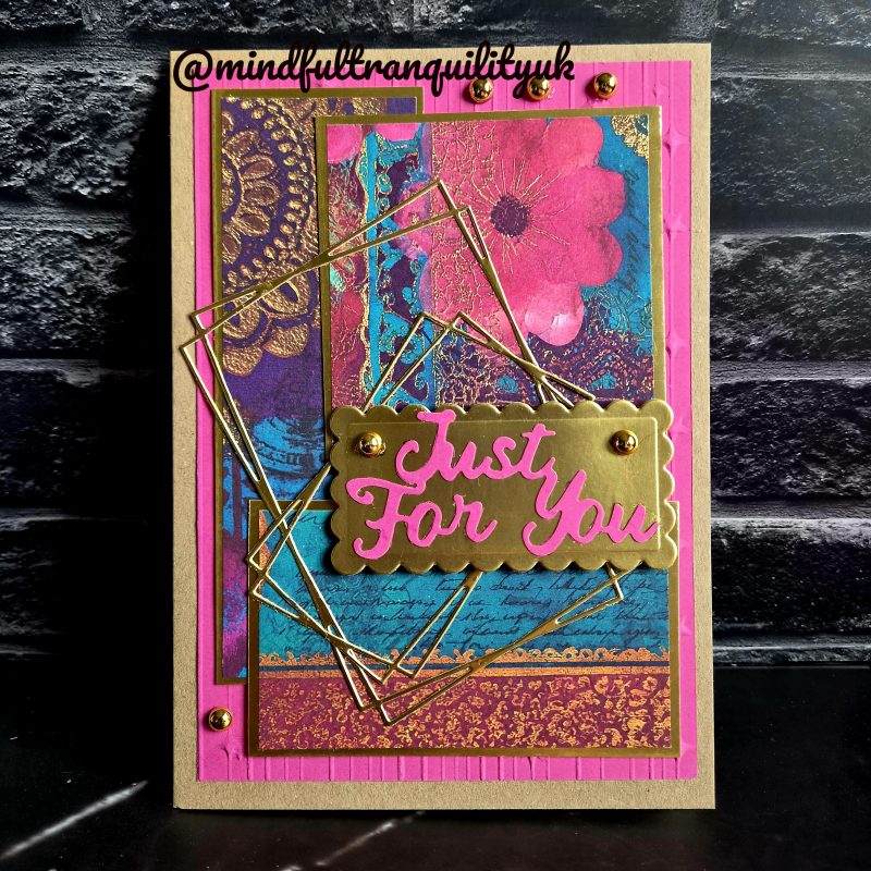 Bohemian Blessings Greetings Card | Abstract Joy Collection