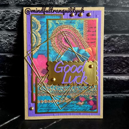Bohemian Blessings Greetings Card | Abstract Joy Collection