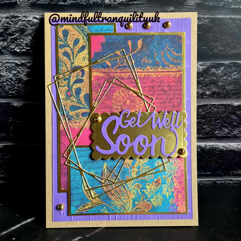 Bohemian Blessings Greetings Card | Abstract Joy Collection
