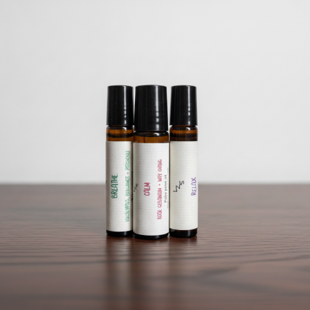 Aromatherapy Pulse Oils, pack of 3 - Relax, Calm + Breathe Blends