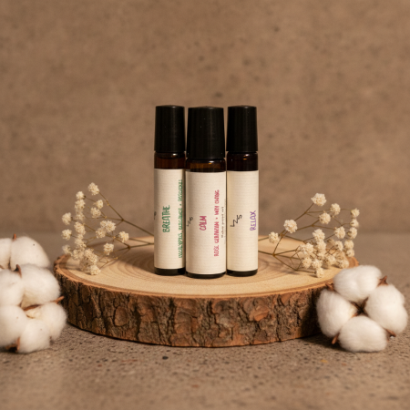 Aromatherapy Pulse Oils, pack of 3 - Relax, Calm + Breathe Blends