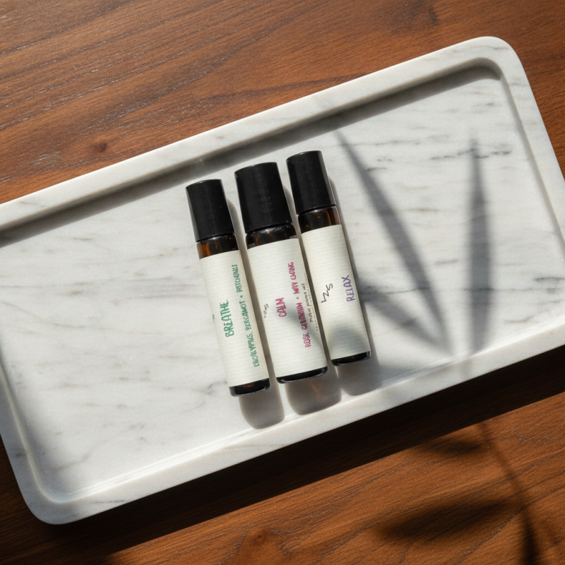Aromatherapy Pulse Oils, pack of 3 - Relax, Calm + Breathe Blends