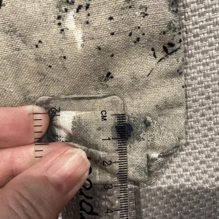 Fabric Dye Print Lined Make Up Bag/Pencil Case/Travel Bag
