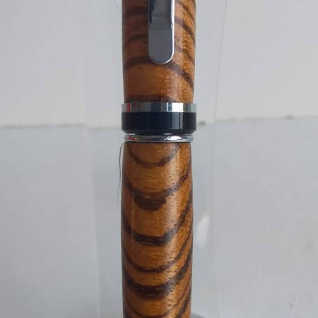 ZEBRANO Cigar style twist pen. inc spare refill and presentation box.