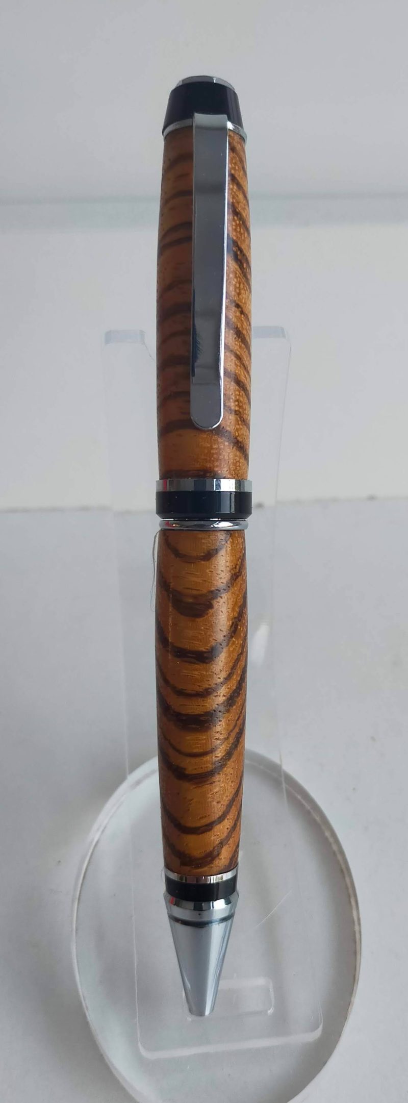 ZEBRANO Cigar style twist pen. inc spare refill and presentation box.