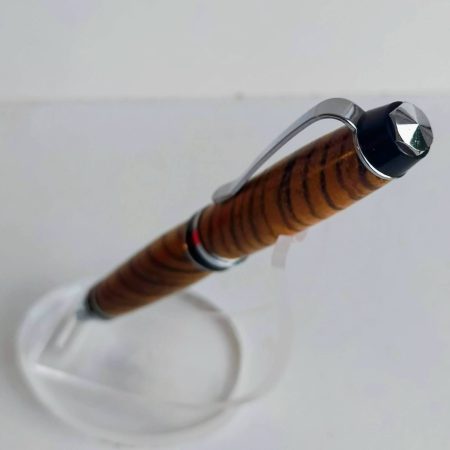 ZEBRANO Cigar style twist pen. inc spare refill and presentation box.