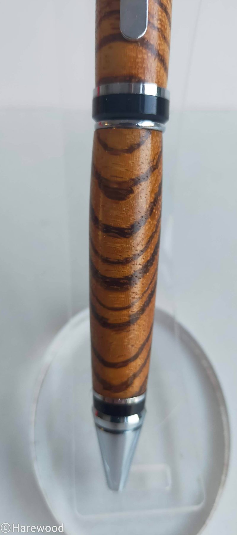 ZEBRANO Cigar style twist pen. inc spare refill and presentation box.