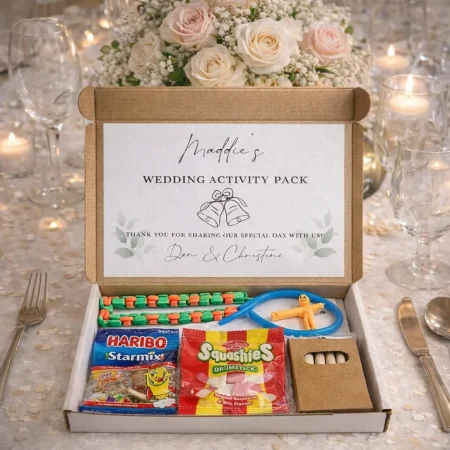 Personalised Kids Wedding Activity Box – Wedding Gift