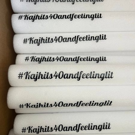 Personalised Vinyl for Foam Glow Sticks – Vinyl Only