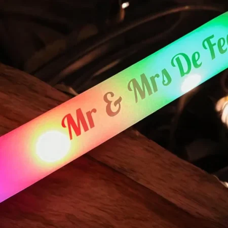 Personalised Vinyl for Foam Glow Sticks – Vinyl Only
