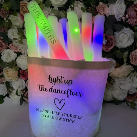 Personalised Vinyl for Foam Glow Sticks – Vinyl Only