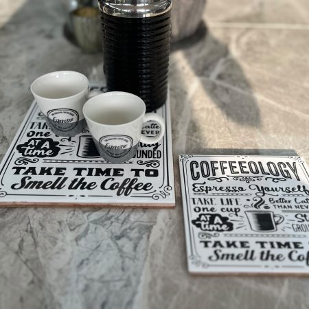 Laser-Engraved Ceramic Trivet