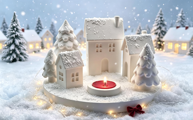 Christmas Cosy Village — 3D-Printed Tealight Holder