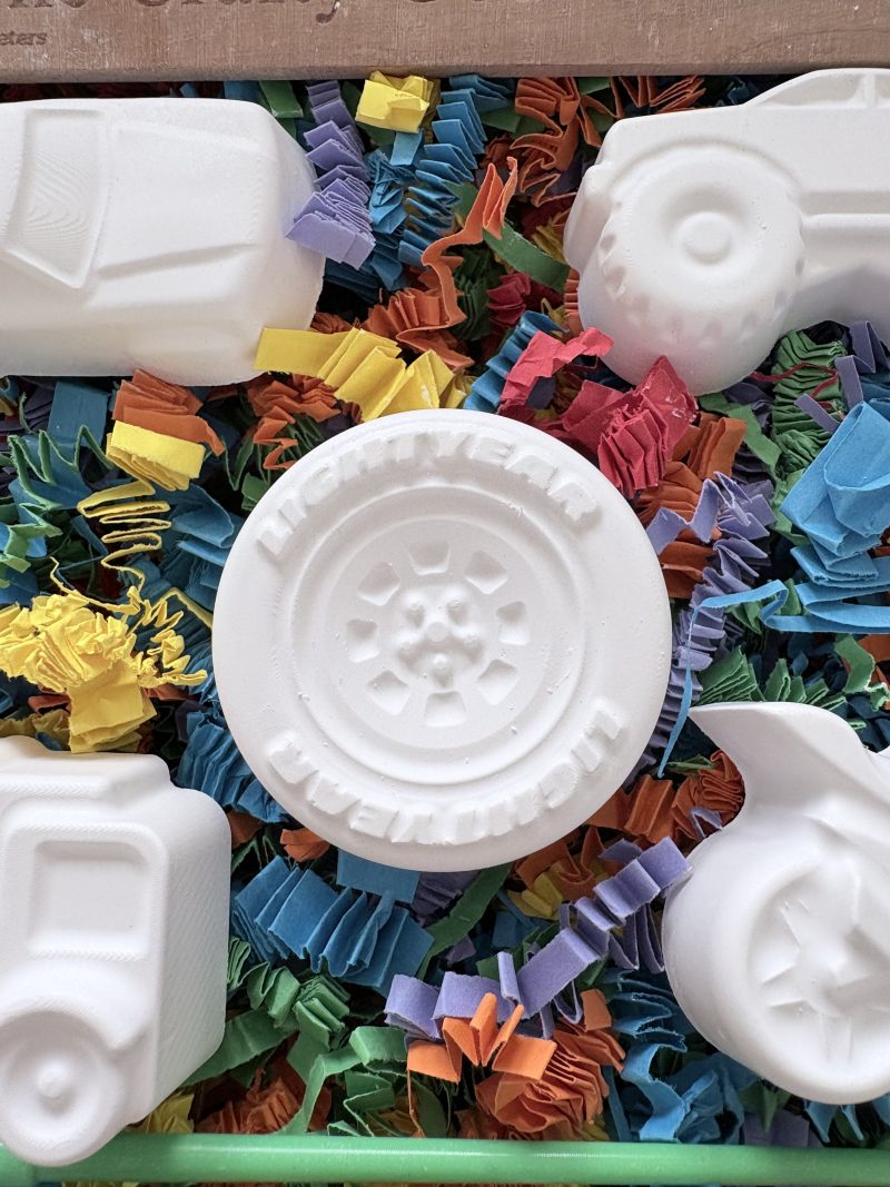Paint Your Own Transport Vehicles – Kids Craft Kit & Party Bag Favour