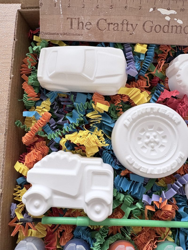 Paint Your Own Transport Vehicles – Kids Craft Kit & Party Bag Favour