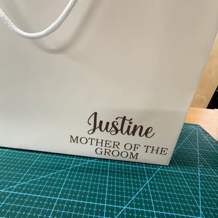 Personalised Gift Bags – Black or White | Wedding & Birthday