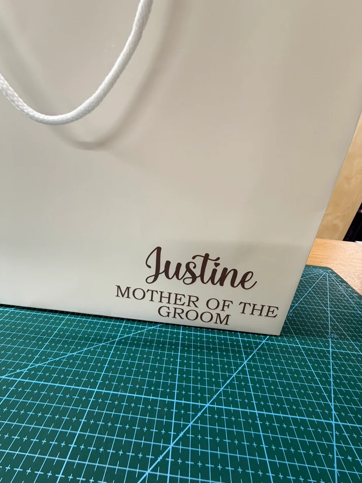 Personalised Gift Bags – Black or White | Wedding & Birthday