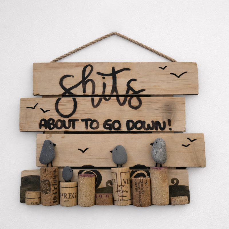 Funny Cute Relaxing Naughty Bathroom Toilet Signs