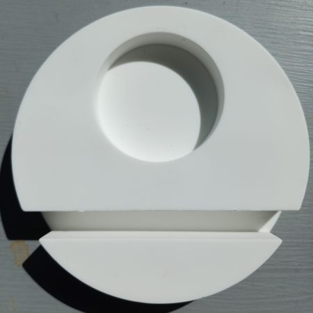 Scandi Nordic Style 'Home' Tealight Holder Decoration, Ornament. Hand Cast Eco Resin