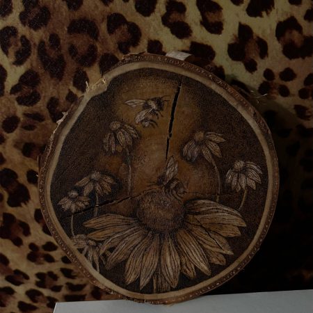 pyrography wood decor