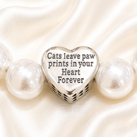 Cat memorial bracelet