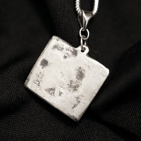 Handmade Sterling Silver Eye of Horus Pendant, Udjat Egyptian Protection Amulet UK Hallmark