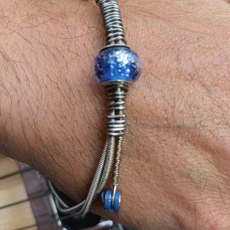 Guitar String Bangle. Re-Purposed And Funky. A Fantastic Gift For Anyone Who Plays Guitar !