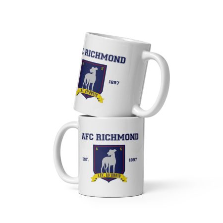 AFC Richmond 11oz White Ceramic Football Fan Mug