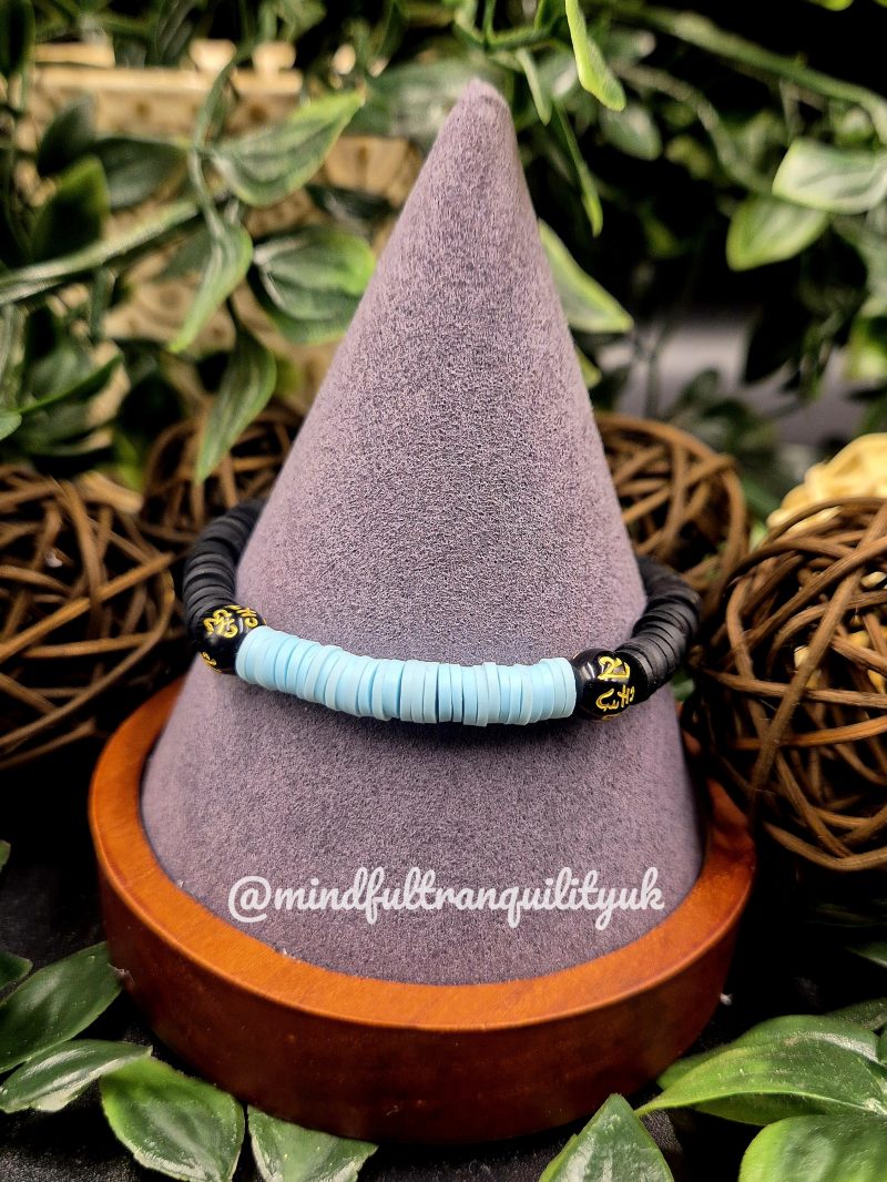 Buddhist Mantra Bracelet | Adult Stretch Bracelet
