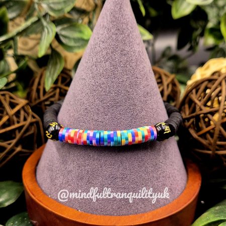 Buddhist Mantra Bracelet | Adult Stretch Bracelet