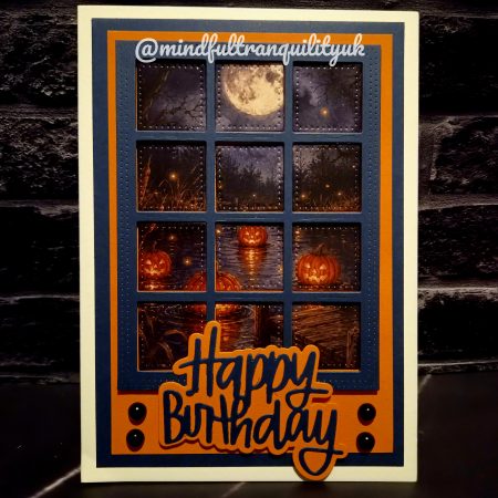 Moonlit Reflections Birthday Card | The Dark Harvest Collection