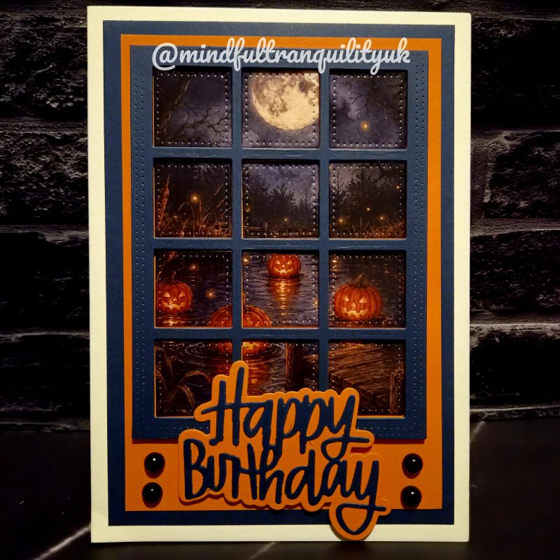 Moonlit Reflections Birthday Card | The Dark Harvest Collection