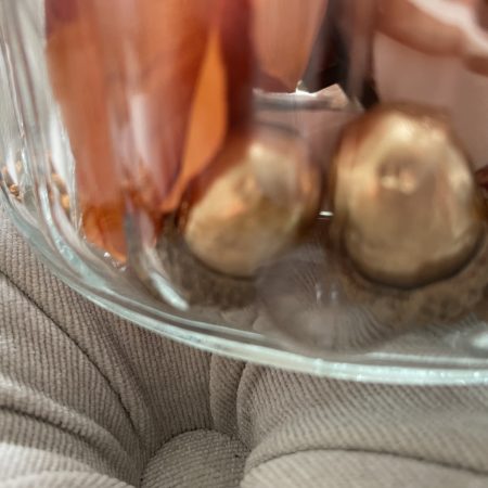 Autumn Inspired Glass Table Lamp